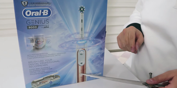 Oral-B Genius 9000 kutu açılış