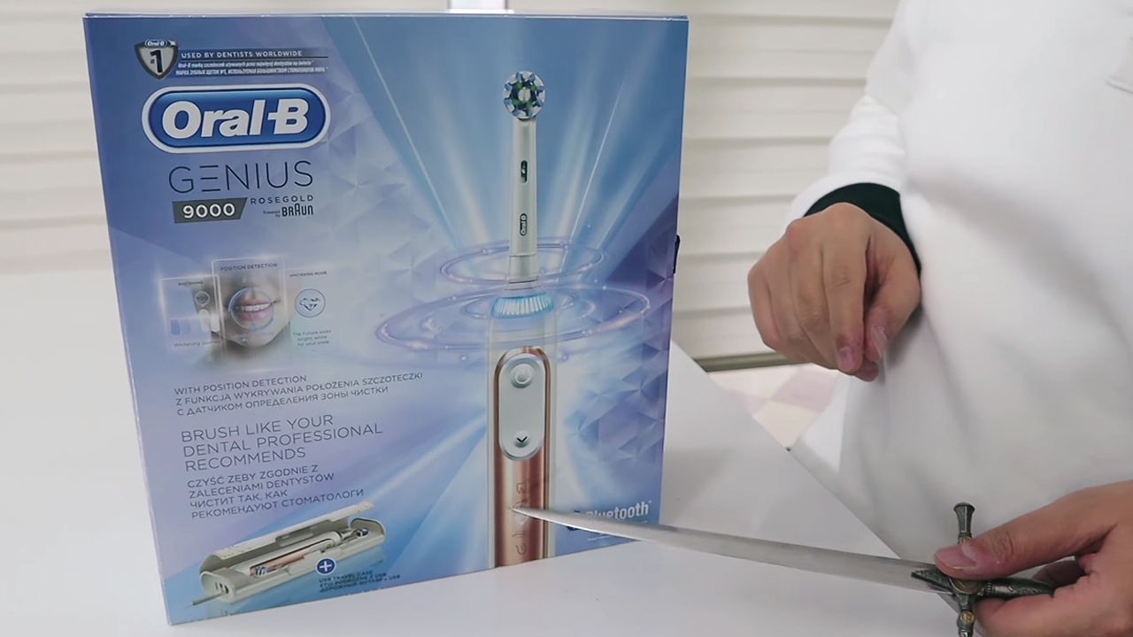 Oral-B Genius 9000 kutu açılış