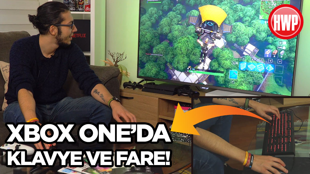 Xbox'ta klavye ve fare ile Fortnite oynadık!