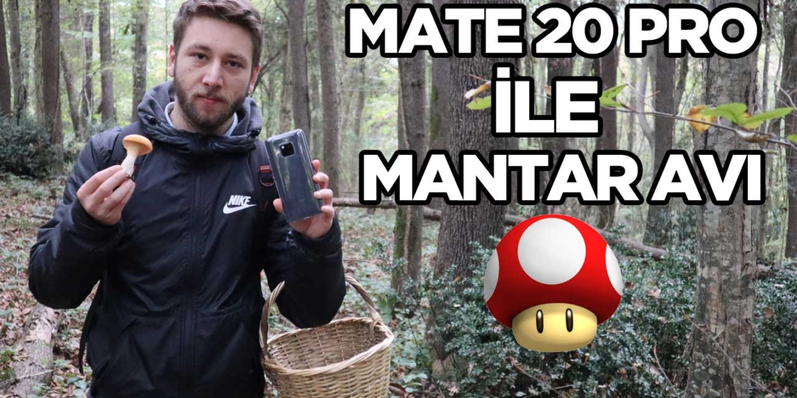 Huawei Mate 20 Pro ile mantar avı! (vLog)