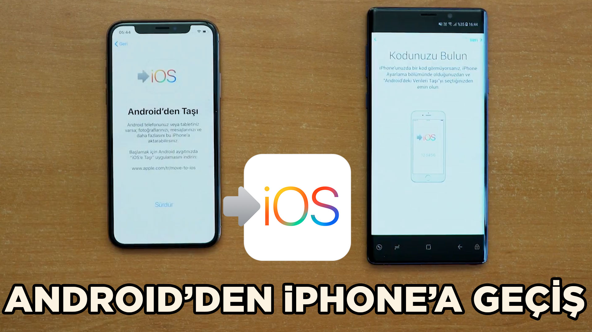 Eski Android telefondan iPhone'a nasıl geçilir? (iPhone XS)
