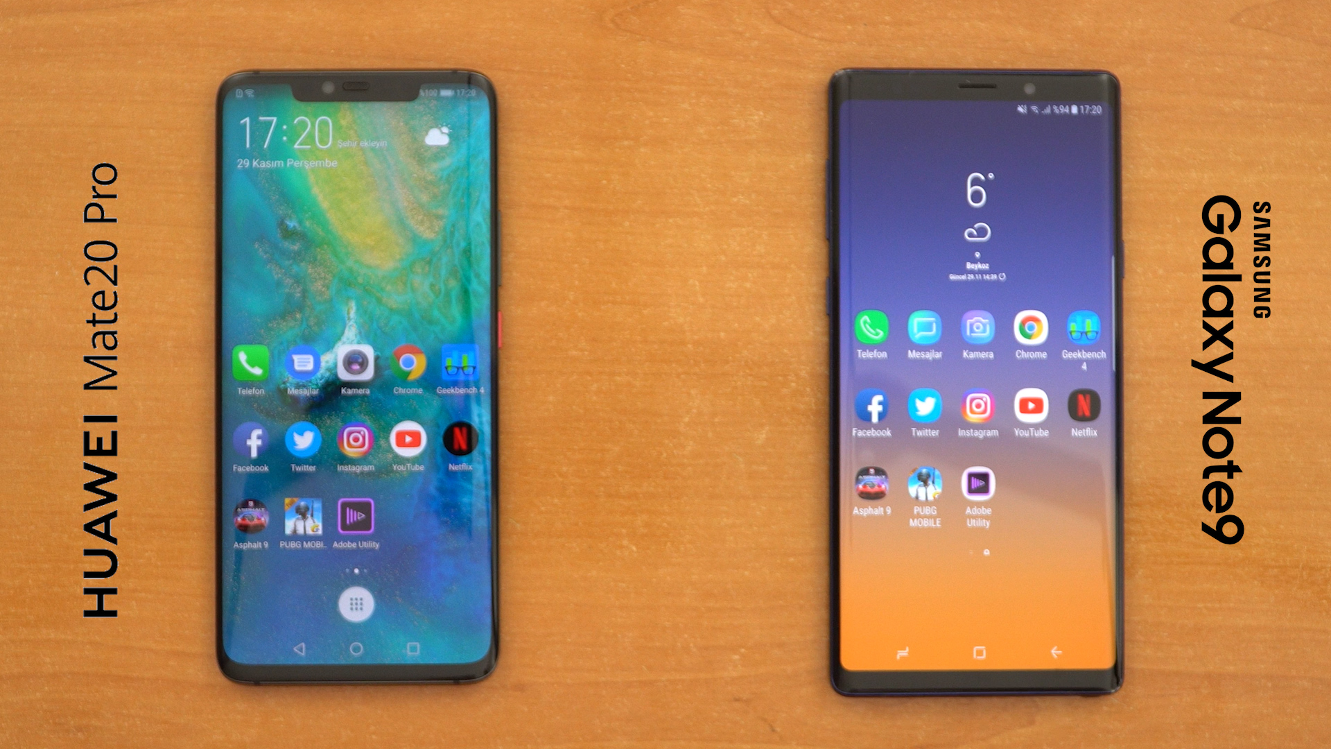 Hız Testi | Huawei Mate 20 Pro - Samsung Galaxy Note9