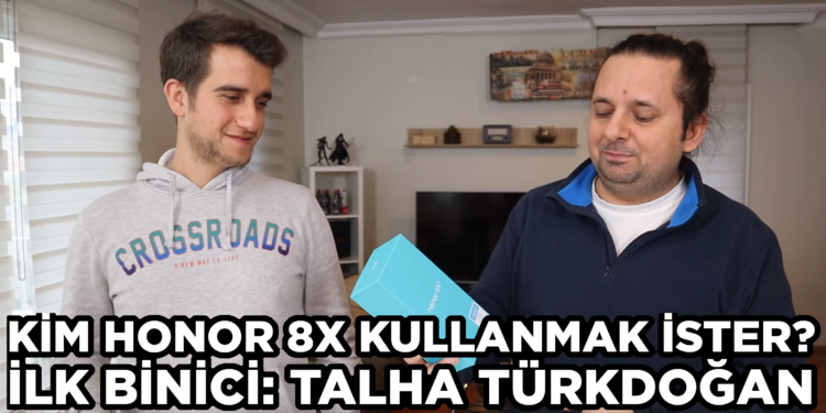 Honor 8X ilk binicisine kavuştu! - Talha Türkdoğan