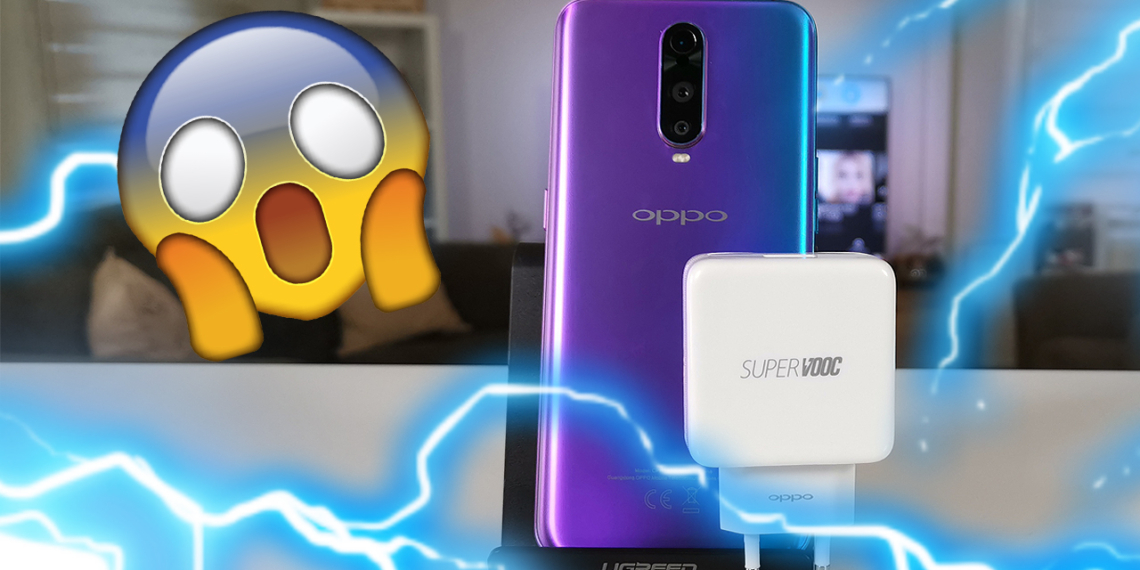 Oppo RX17 Pro SuperVOOC test