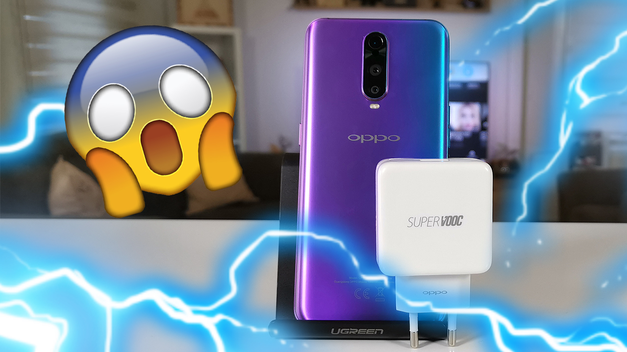 Oppo RX17 Pro SuperVOOC test
