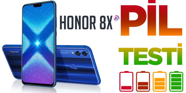 Honor 8X Pil Testi