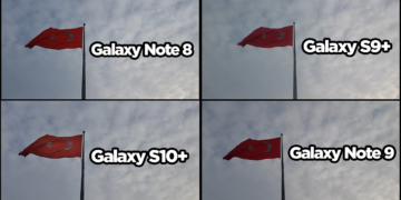 Samsung Galaxy S10+, Note9, S9+ ve Note8 video karşılaştırma!