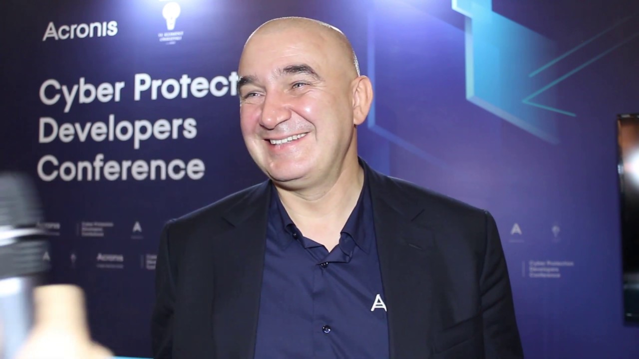 Acronis CEO'su Serguei Beloussov röportajı | Blockchain ile siber güvenlik