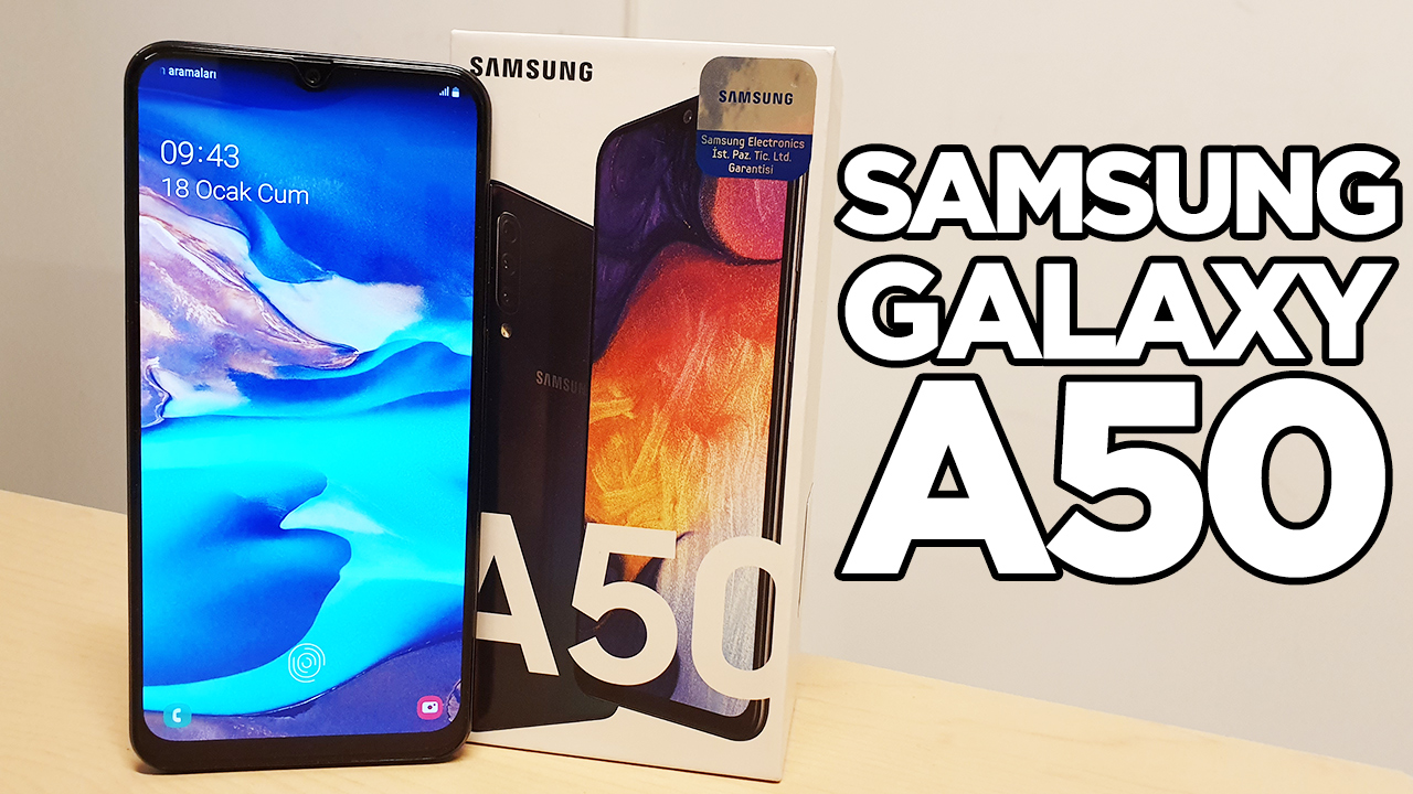 Samsung Galaxy A50 kutu açılışı | Beklenen telefon geldi!