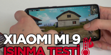 Xiaomi Mi 9 ısınma testi (PUBG Mobile ve 4K video)