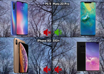 Galaxy S10+, Xiaomi Mi 9, Mate 20 Pro, iPhone XS