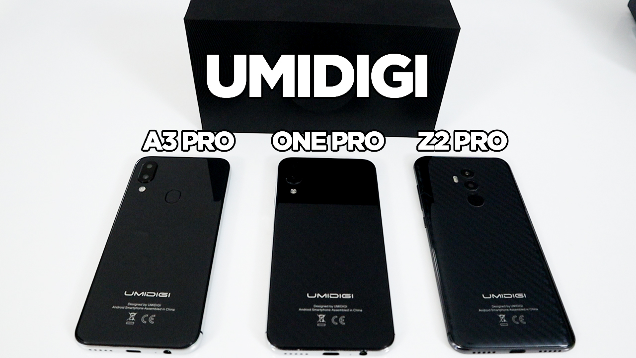 Umidigi Z2 Pro, ONE Pro ve A3 Pro ofiste! | Kutu açılışı