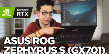 Asus ROG Zephrus S (GX701) incelemesi | RTX'li laptop!