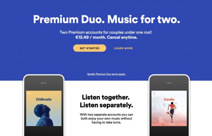 Spotify Premium Duo
