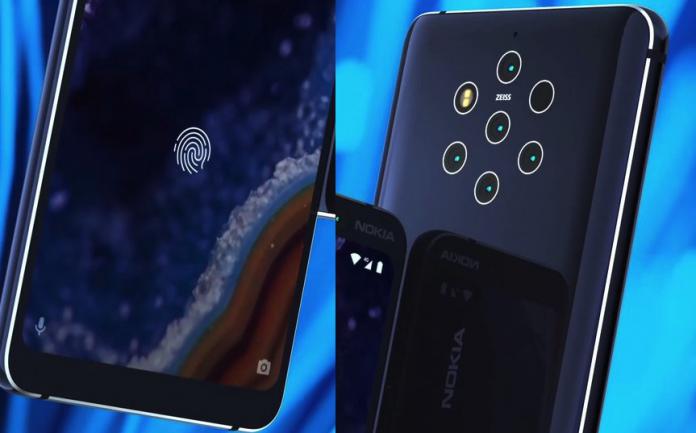 Nokia 9 PureView parmak izi
