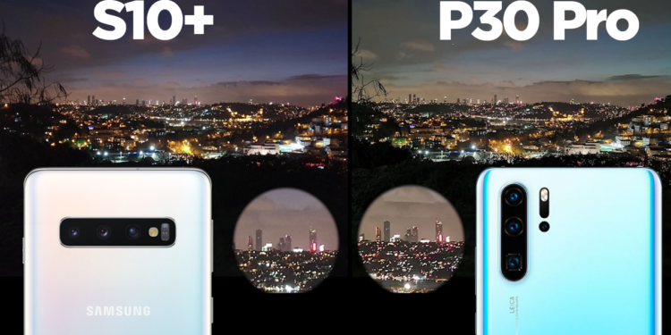 Samsung Galaxy S10+ vs Huawei P30 Pro kamera