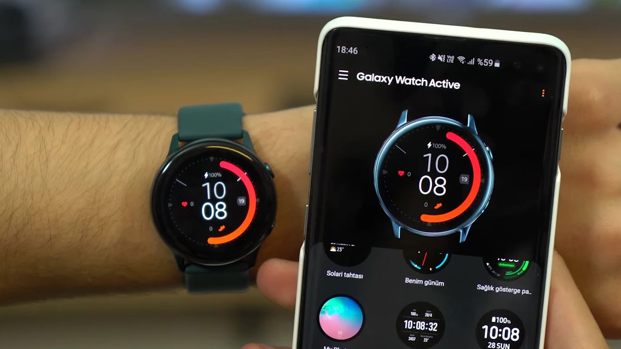 Как включить galaxy watch 4