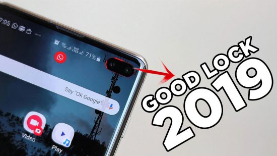 Samsung Galaxy S10 için bildirim ışığı ve ekran kaydı! | Good Lock 2019