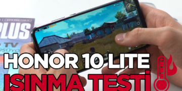 Honor 10 Lite ısınma testi (PUBG Mobile ve FHD 60 fps video)