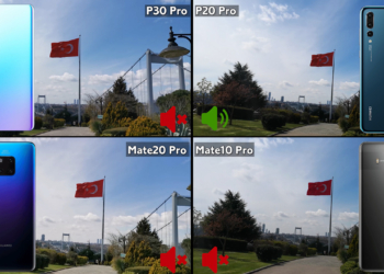 Huawei P30 Pro, Mate 20 Pro, P20 Pro ve Mate 10 Pro video karşılaştırma!