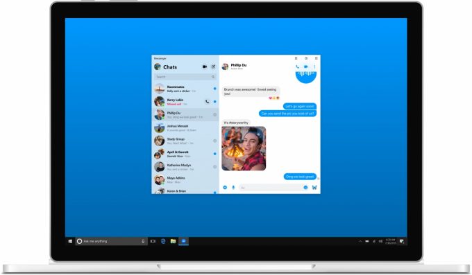 messenger mesajlaşma masaüstü