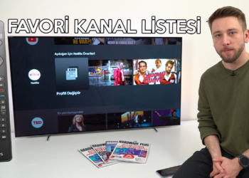 Philips TV'de favori kanal listesi oluşturma