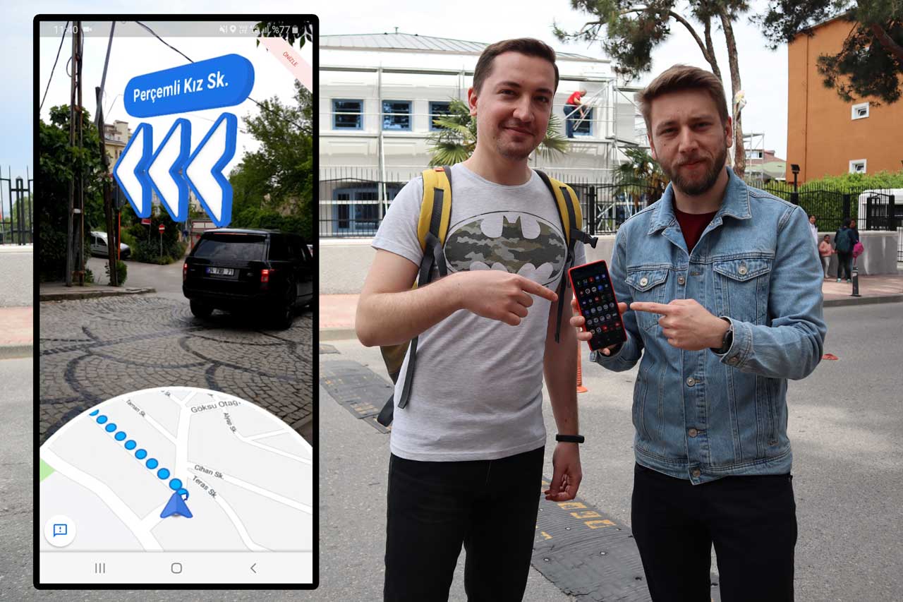 Google Haritalar AR