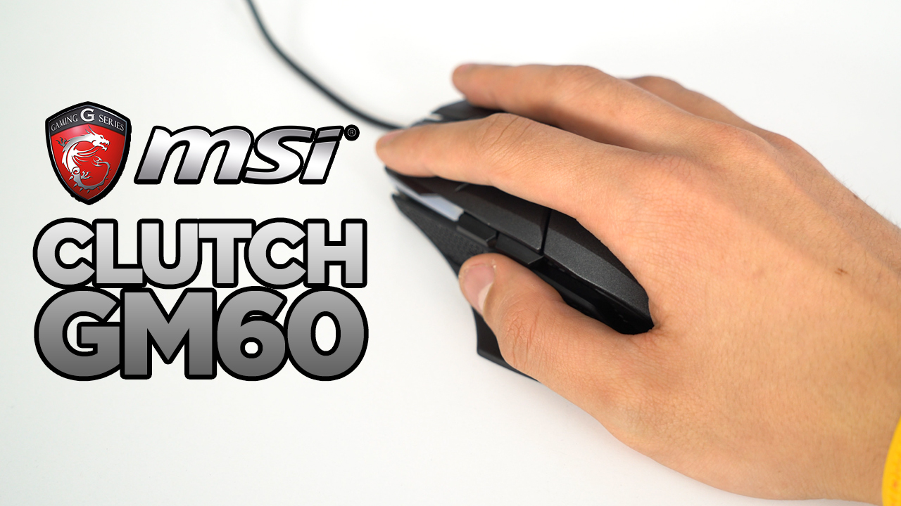 Şekilden şekile giren oyuncu faresi! | MSI Clutch GM60