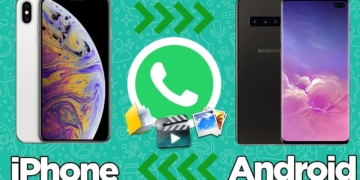 Android ve iPhone arasında WhatsApp transferi! | iSkysoft Toolbox