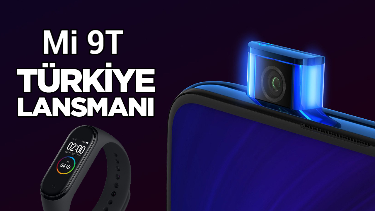 Xiaomi Mi 9T & Mi Band 4 Türkiye lansmanı