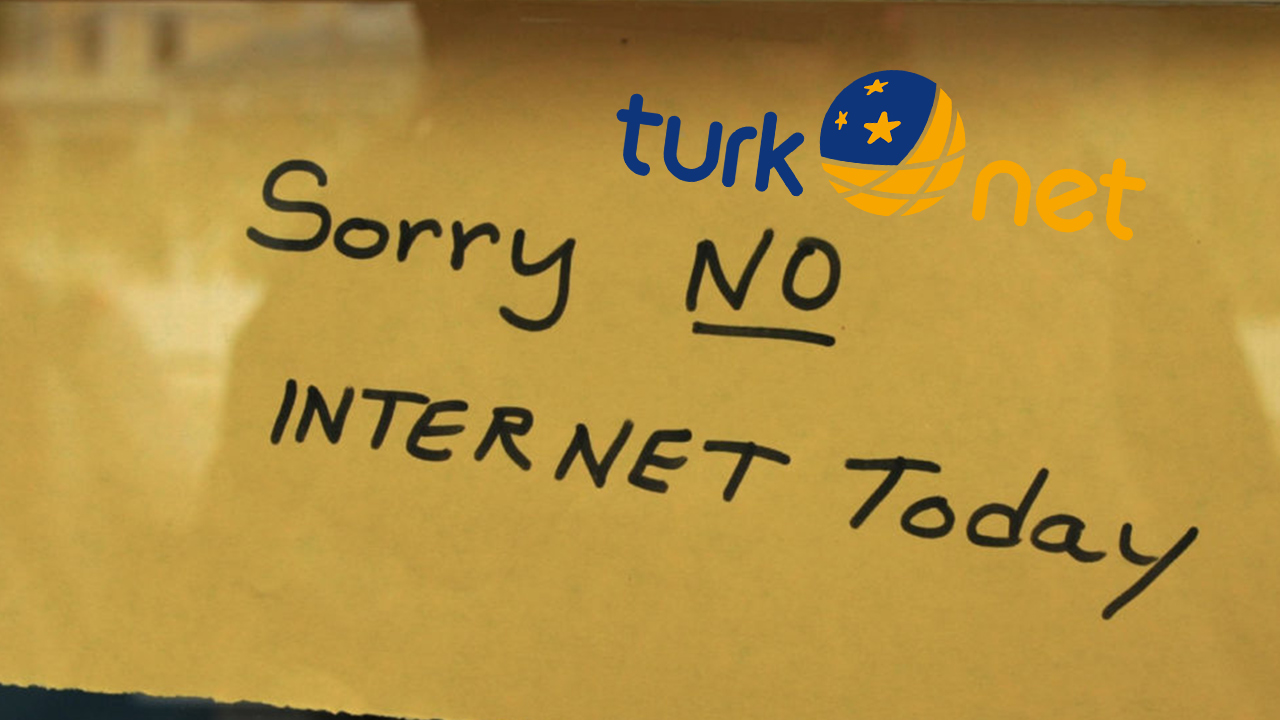 TurkNet kullanıcıları Türkiye genelinde bağlantı sorunu yaşıyor!