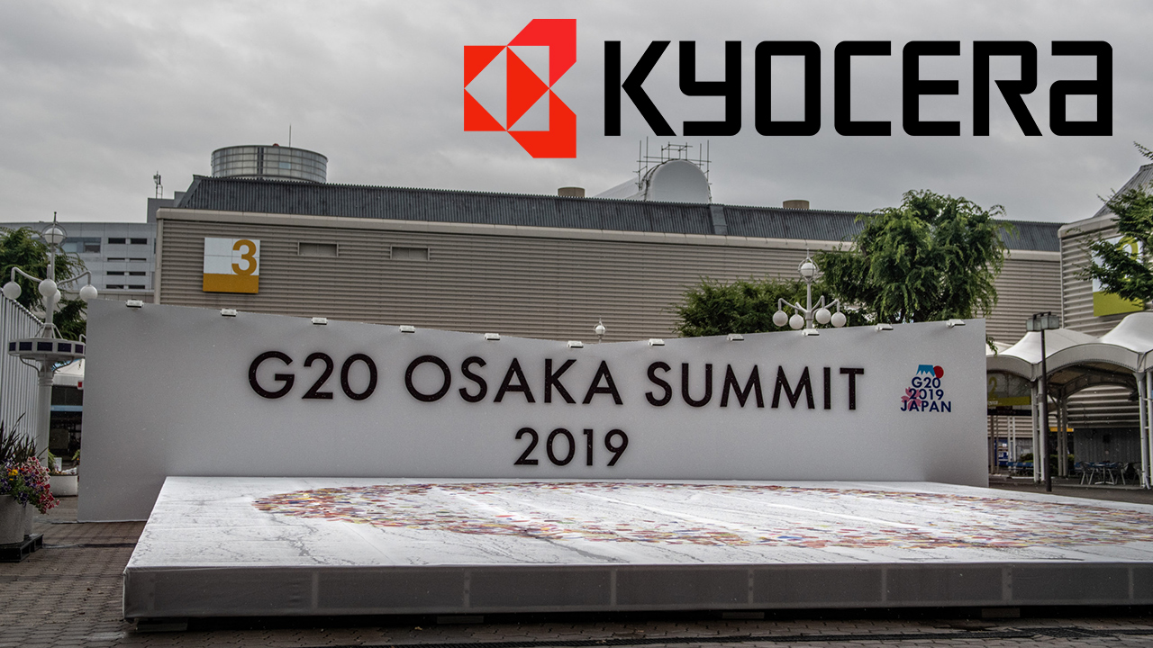 G20 Osaka Zirvesi 2019 Kyocera