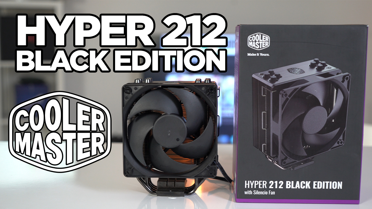 cooler master hyper 212 black edition am4 installation