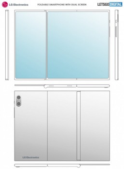 LG, bağlantı girişi olmayan katlanabilir telefon üzerinde çalışıyor