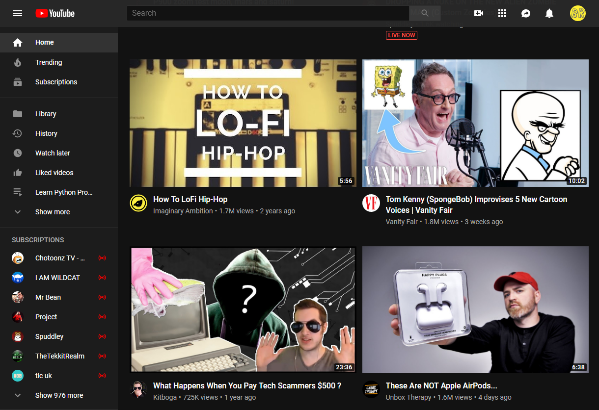 YouTube kucuk resimleri artik daha buyuk