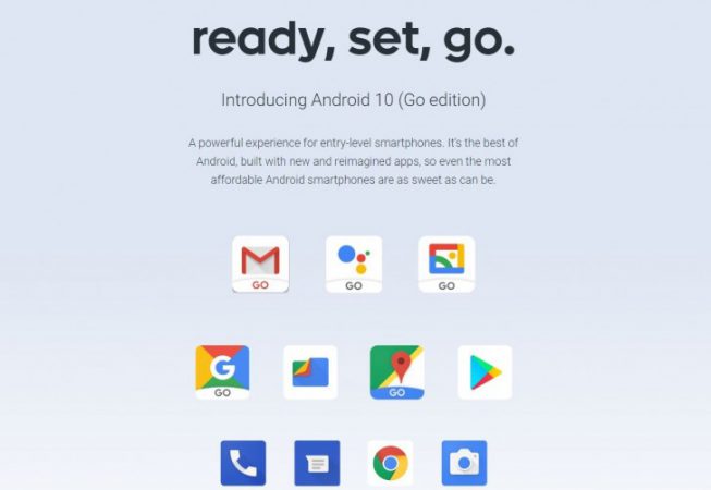 Android 10 Go Edition
