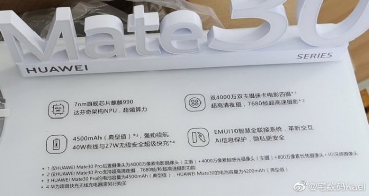 Huawei Mate 30 Pro çalışır durumda görüntülendi!