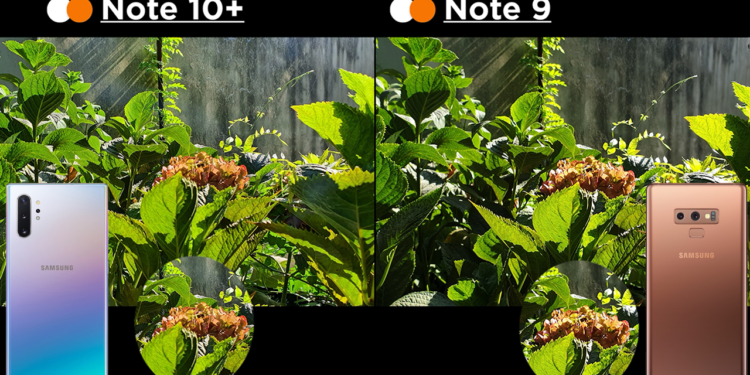 Samsung Galaxy Note 10+ vs. Samsung Galaxy Note 9 kamera karşılaştırma