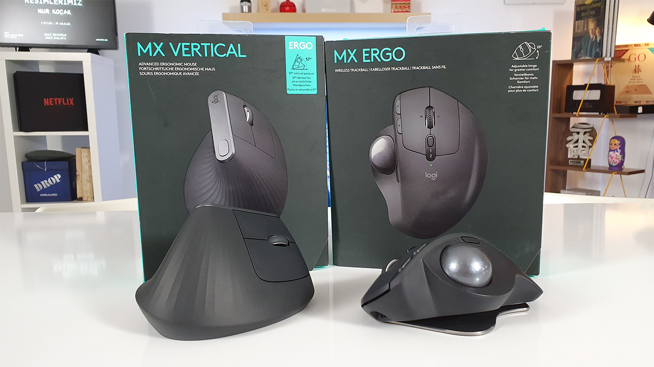 Logitech MX Ergo & MX Vertical | Karpal Tünel Sendromu'na özel fare modelleri!