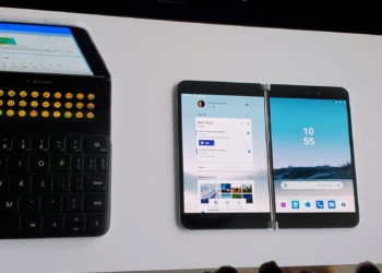 Surface Duo canlı görüntülendi!