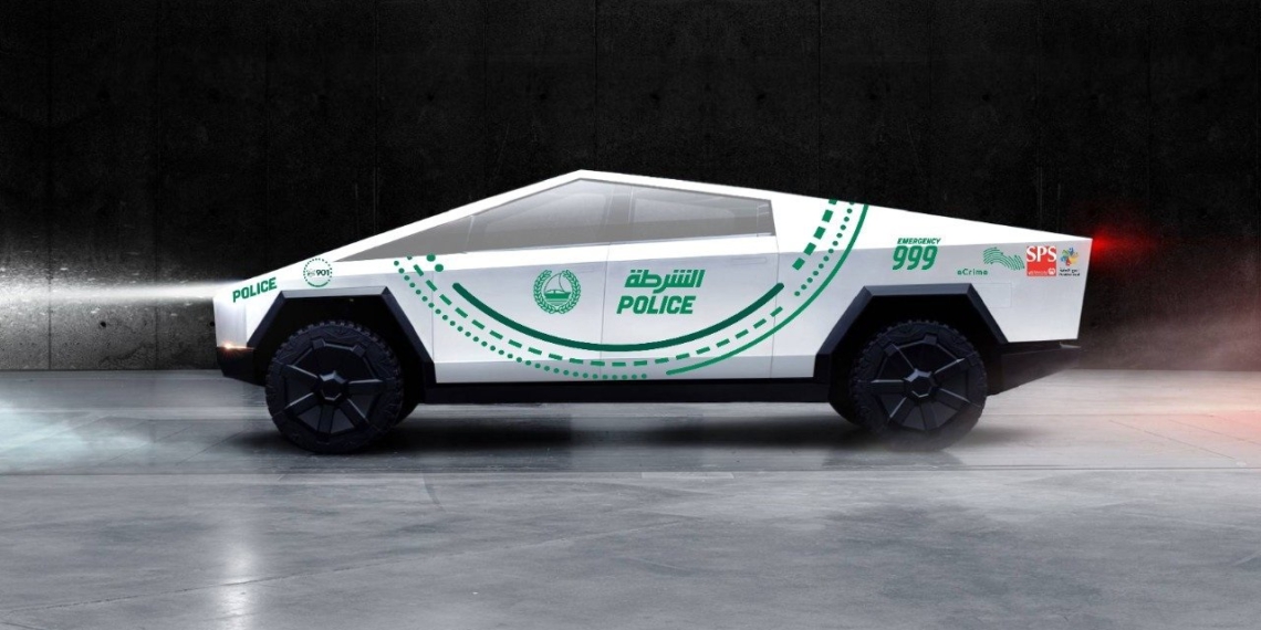 Tesla Cybertruck, Dubai polisinin filosuna katılacak