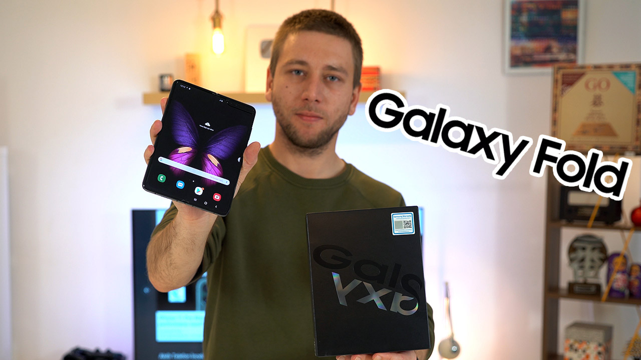 Samsung Galaxy Fold kutu açılışı