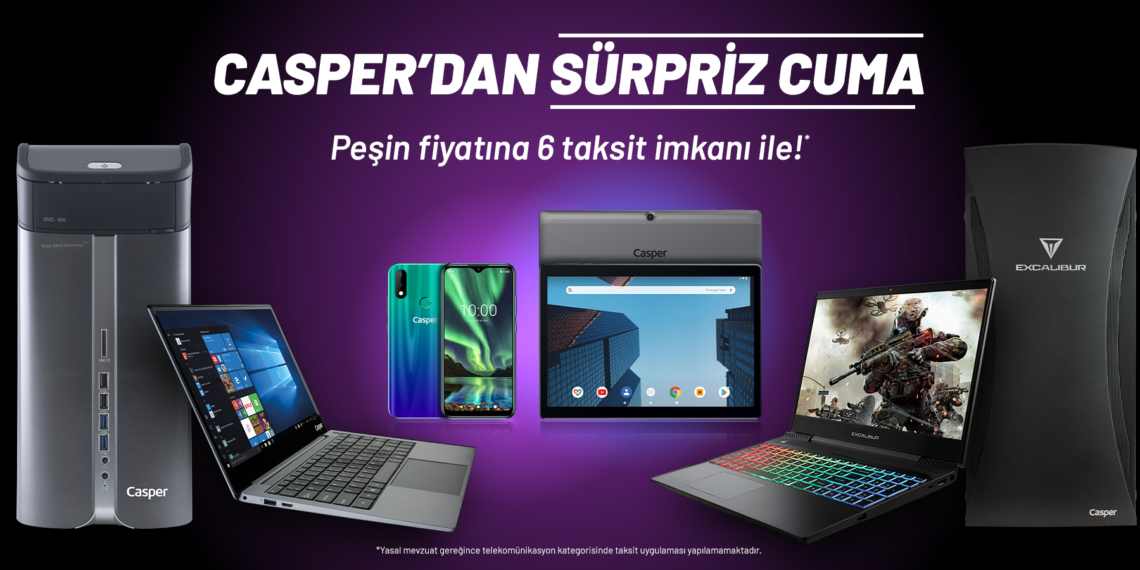 Casper'dan sürpriz cuma indirimleri! sürpriz cuma