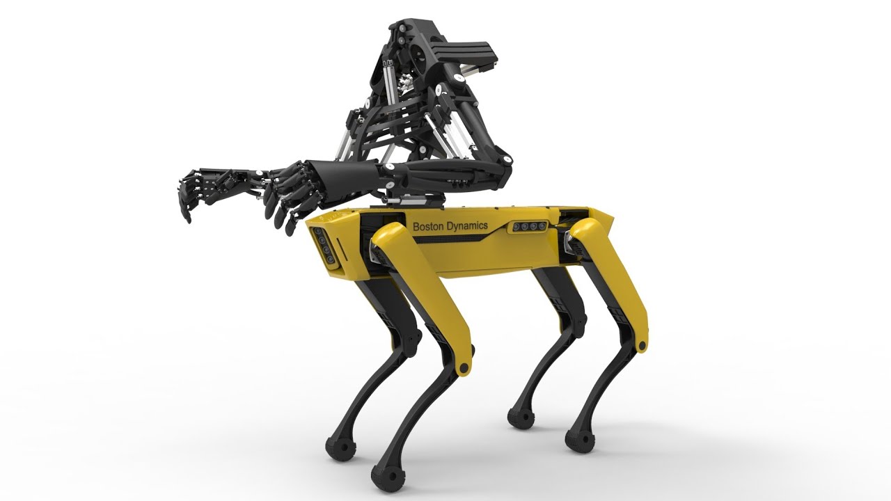 Boston Dynamics'in robot köpeği Spot, güvenlik görevlisi olarak ...