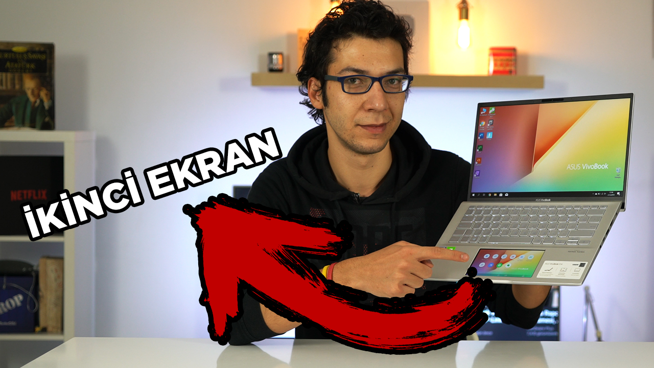 Çift ekranlı dizüstü bilgisayar! | Asus Vivobook S14