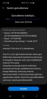 S10 ailesi için OneUI 2.0 güncellemesi, Türkiye topraklarında!
