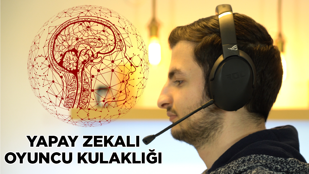 Yapay zekalı kablosuz oyuncu kulaklığı: ROG Strix Go 2.4