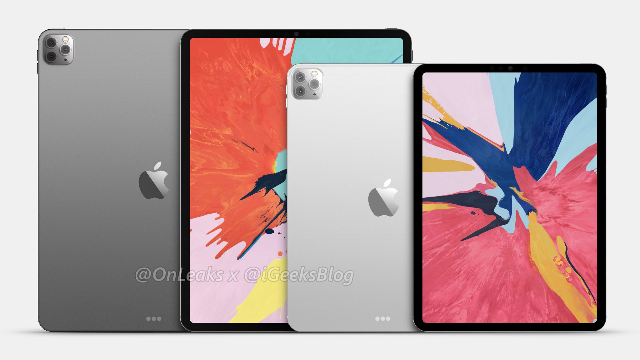 iPad Pro 2020 üçlü arka kameraya sahip olacak!