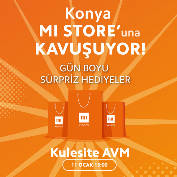 Yeni Xiaomi mağazası Konya'da açılıyor! Kampanyalar neler?