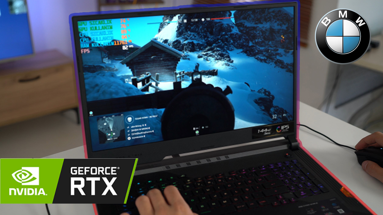 Her oyuncunun isteyeceği BMW tasarımı bilgisayar! | ROG Strix Scar III